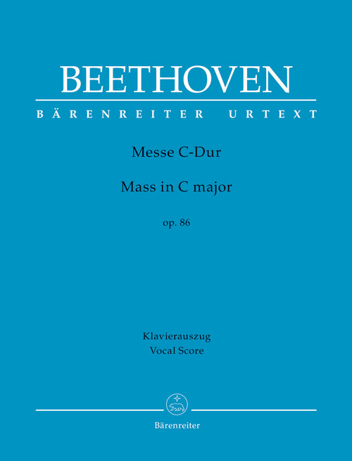 Beethoven, Mass in C major op. 86 [Bar:BA9039-90]