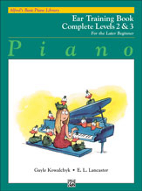 Alfred's Basic Piano Course: Ear Training Book Complete 2 & 3 [Alf:00-6482]