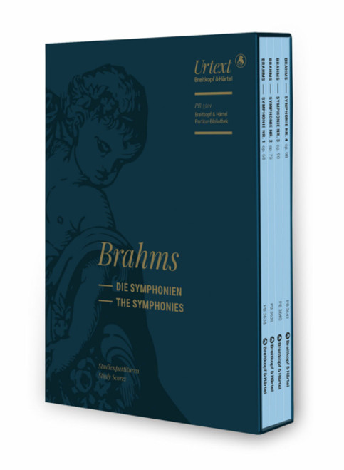 Brahms, The Symphonies Miniature Scores[Breit:PB5501]