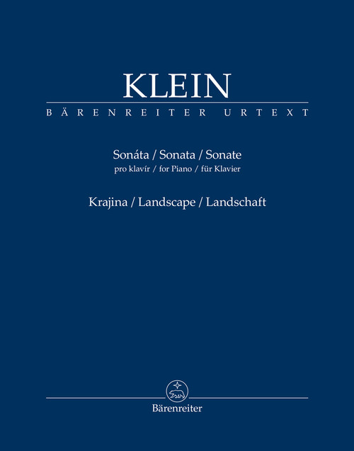 Klein, Sonata for Piano / Landscape [Bar:BA9580]