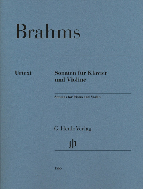 Brahms, Sonatas for Piano and Violin [HL:51481566]