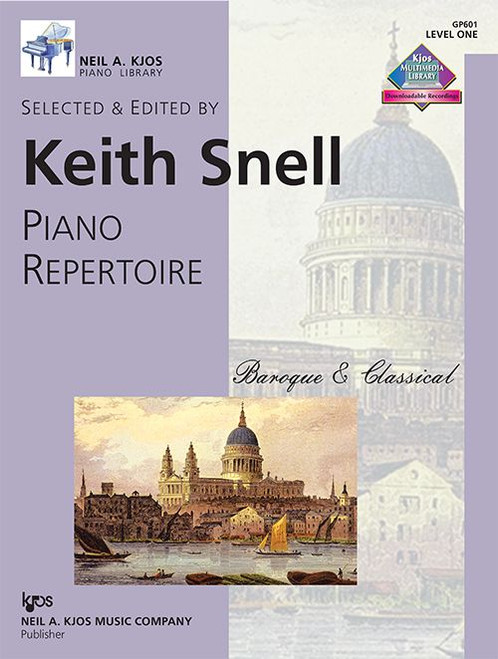 Snell, Piano Repertoire: Baroque & Classical Level One [Kjos:GP601]