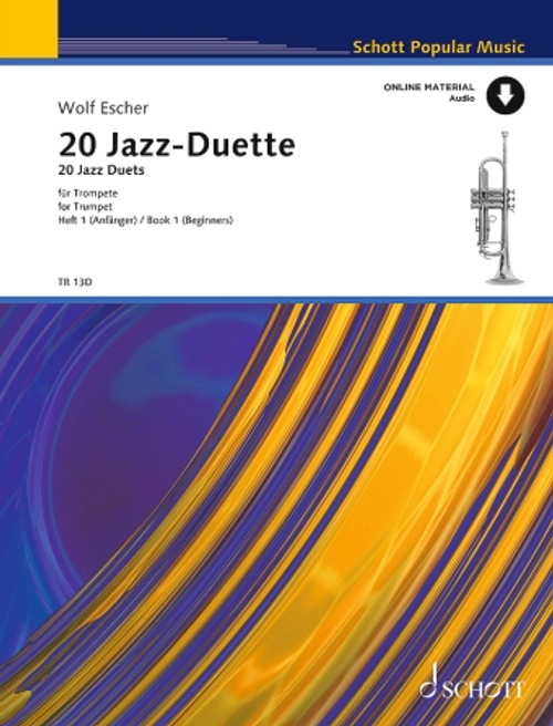 Escher, 20 Jazz Duets for Trumpet, Book 1 [HL:49047054]