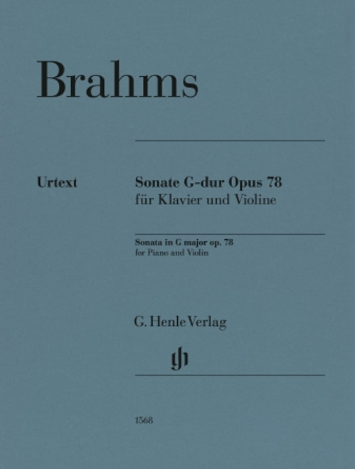 Brahms, Sonata for Piano and Violin in G major, Op. 78 [HL:51481568]