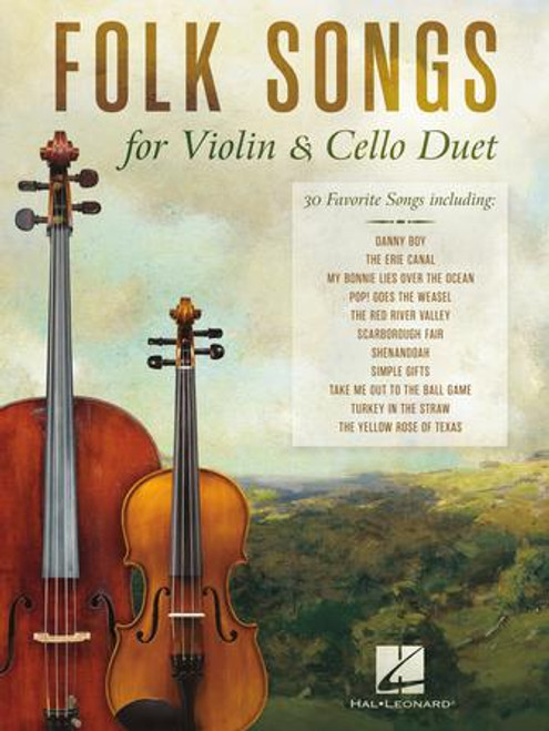 Folk Songs for Violin and Cello Duet [HL:1192431]