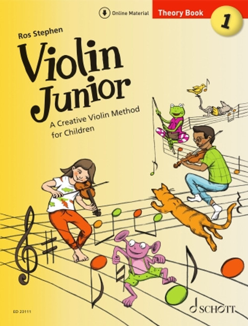 Violin Junior: Theory Book 1, A Creative Violin Method for Children [HL:49047257]