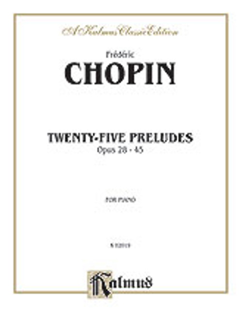 Chopin, Twenty-five Preludes, Op. 28-45 [Alf:00-K02019]