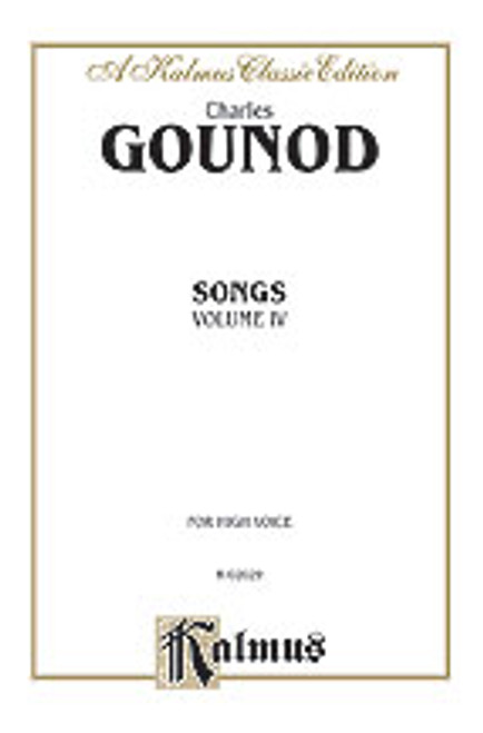 Gounod, Songs, Volume IV  [Alf:00-K02029]