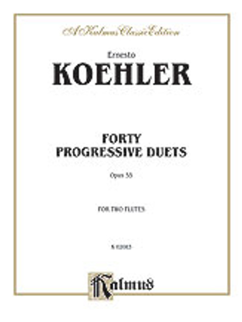 Koehler, Forty Progressive Duets, Op. 55 [Alf:00-K02083]