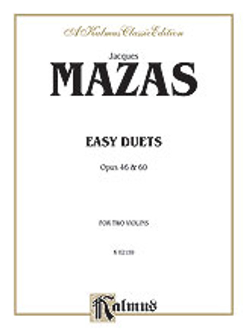 Mazas, Easy Duets, Opus 46 and 60 [Alf:00-K02159]