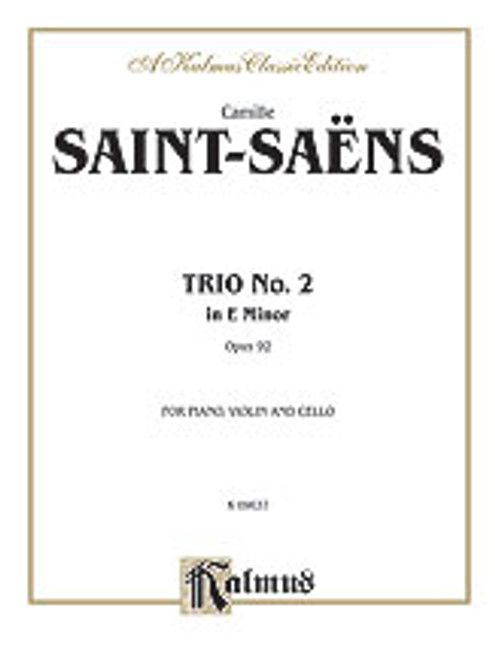 Saint-Saens, Trio No. 2, Op. 92  [Alf:00-K09637]