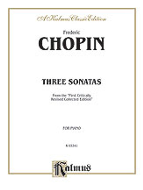 Chopin, Three Sonatas  [Alf:00-K03341]