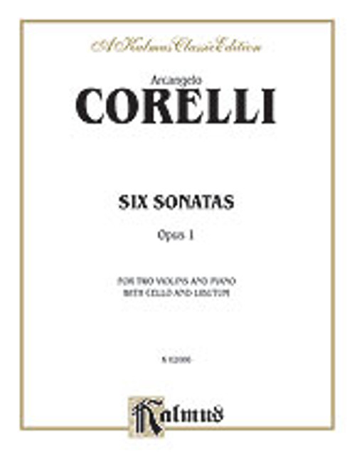 Corelli, Six Sonatas, Op. 1 [Alf:00-K02086]