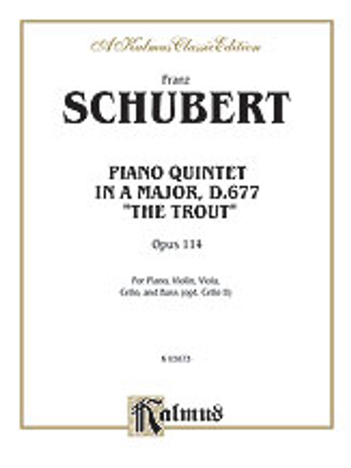 Trout Quintet, Opus 114 [Alf:00-K03873]
