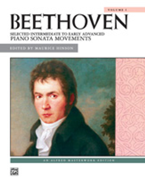 Beethoven, Selected Intermediate to Early Advanced Piano Sonata Movements, Volume 1 [Alf:00-4841]