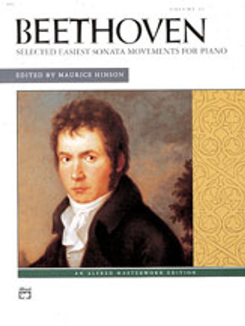 Beethoven, Selected Intermediate to Early Advanced Piano Sonata Movements, Volume 2 [Alf:00-4842]