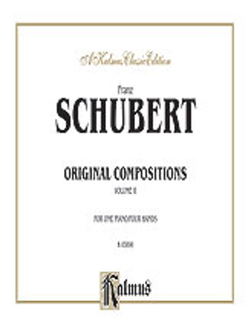 Schubert, Original Compositions for Four Hands, Volume II  [Alf:00-K03890]