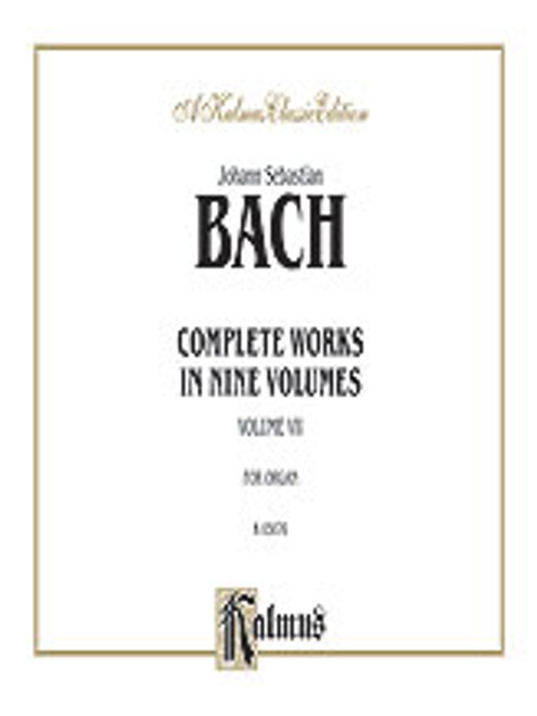 Bach, J.S. - Complete Organ Works, Volume VII [Alf:00-K03076]