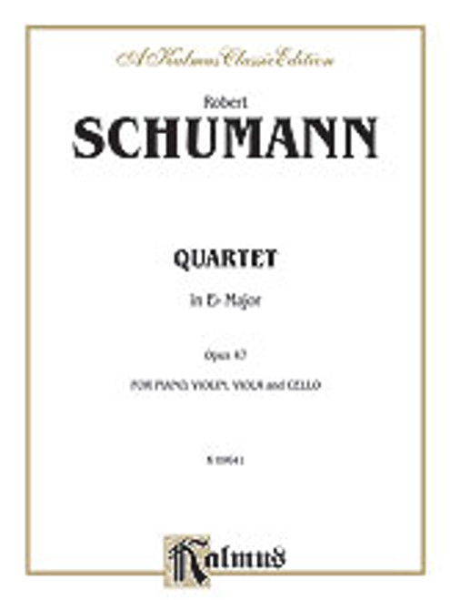 Schumann, Quartet in E-Flat Major, Op. 47 [Alf:00-K09641]