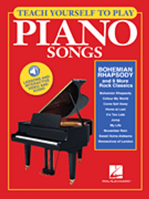 Teach Yourself to Play Piano Songs: Bohemian Rhapsody & 9 More Rock Classics [HL:150035]