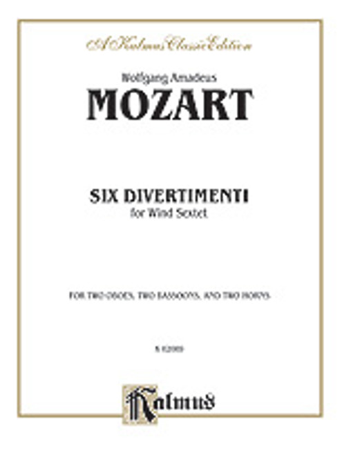 Mozart, Six Divertimenti [Alf:00-K02089]