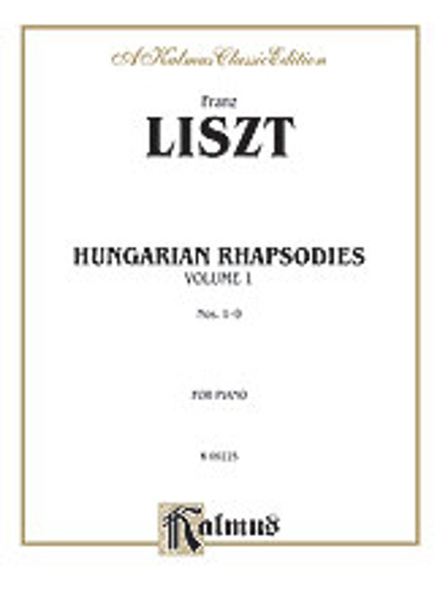Liszt, Hungarian Rhapsodies, Volume I [Alf:00-K09225]
