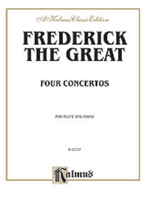 Frederick the Great, Four Concertos for Flute and Piano [Alf:00-K02157]