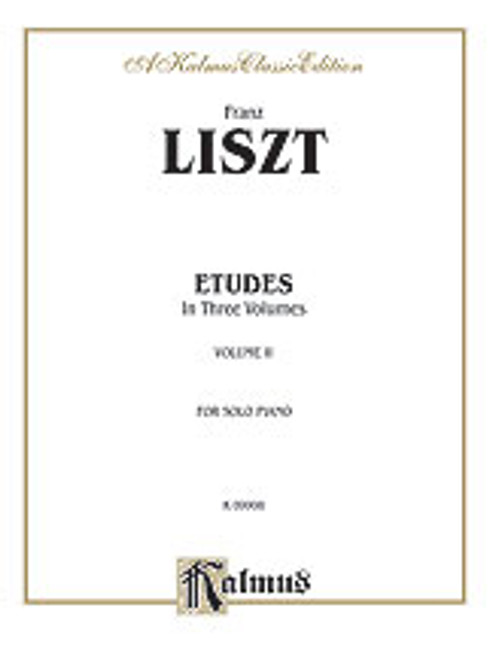 Liszt, Etudes, Volume II [Alf:00-K09908]