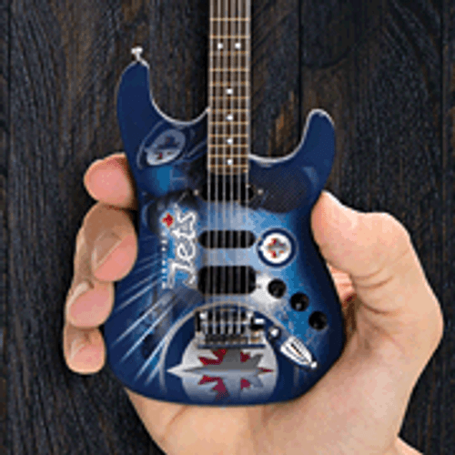 Winnipeg Jets 10 Collectible Mini Guitar [HL:195137]
