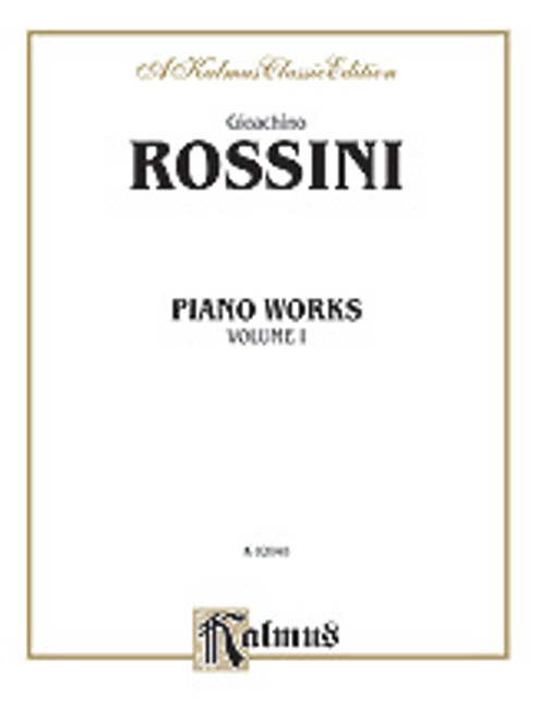 Rossini, Piano Works, Volume I [Alf:00-K02040]