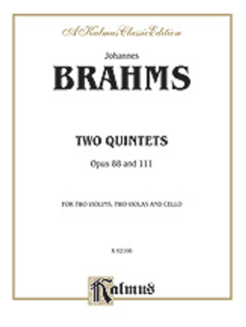 Brahms, Two Quintets, Op. 88 and 111 [Alf:00-K02166]