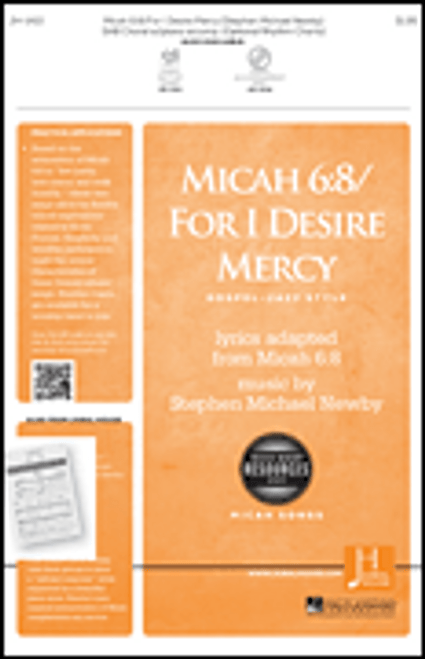 Micah 6:8/For I Desire Mercy (Micah Songs) [HL:232114]