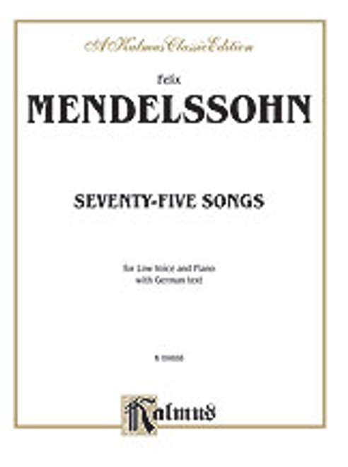 Mendelssohn, 79 Songs  [Alf:00-K09888]