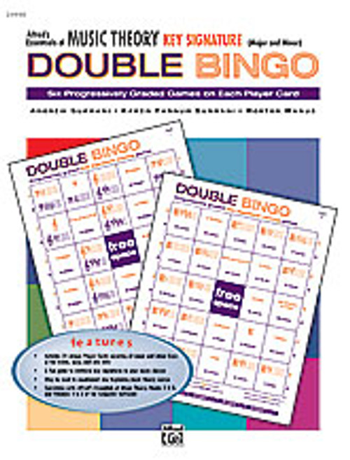 Essentials of Music Theory: Double Bingo Game -- Key Signature [Alf:00-24448]