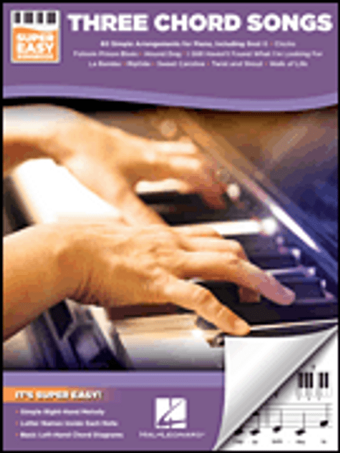 Three Chord Songs - Super Easy Songbook [HL:249664]