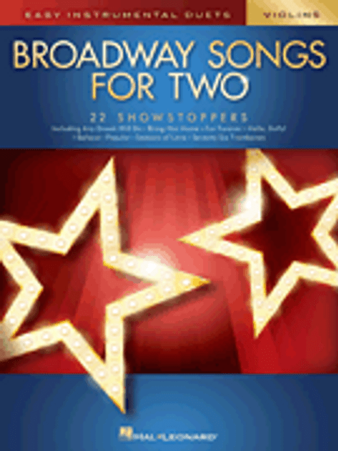 Broadway Songs for Two Violins [HL:252500]