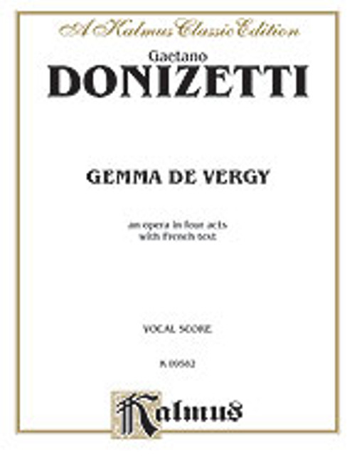 Donizetti, Gemma de Vergy [Alf:00-K09582]