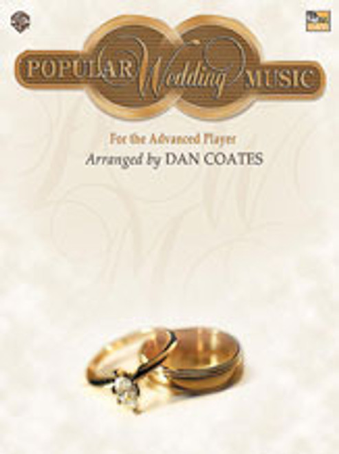 Dan Coates Popular Wedding Music for the Advanced Player [Alf:00-AFM0305]