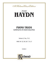 Trios for Violin, Cello and Piano, Volume II (Nos. 7-12, HOB. XV: 12, 30, 20, 7, 14, 3) [Alf:00-K09614]