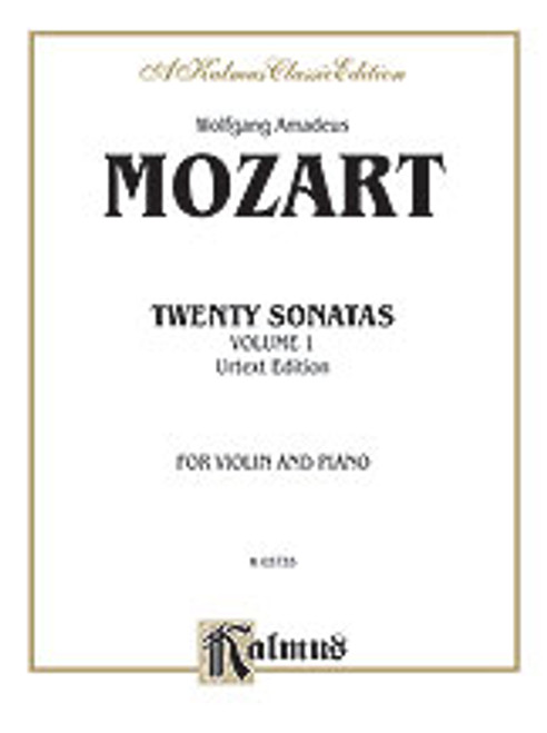 Mozart, Twenty Sonatas (Urtext) [Alf:00-K03735]