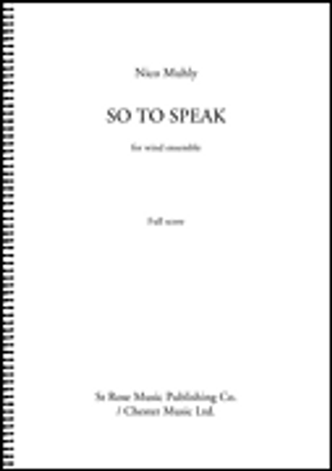 So To Speak [HL:278656]