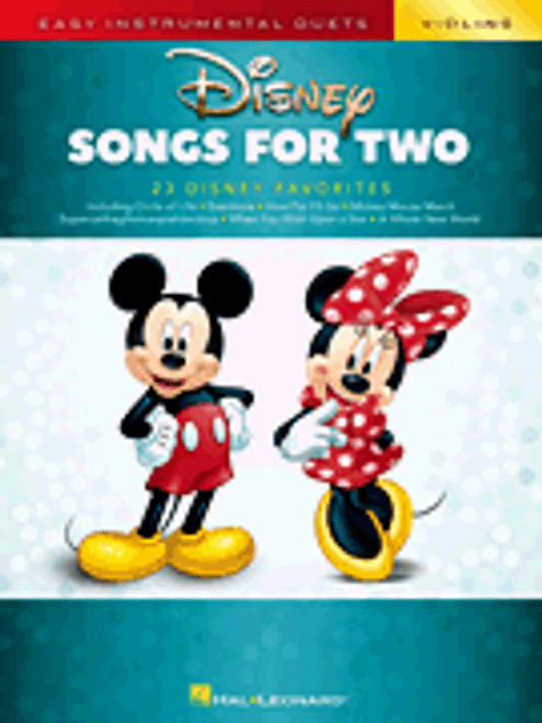 Disney Songs for Two Violins [HL:284648]