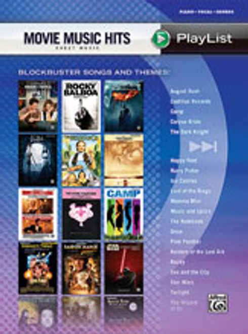 Movie Music Hits Sheet Music Playlist [Alf:00-33251]