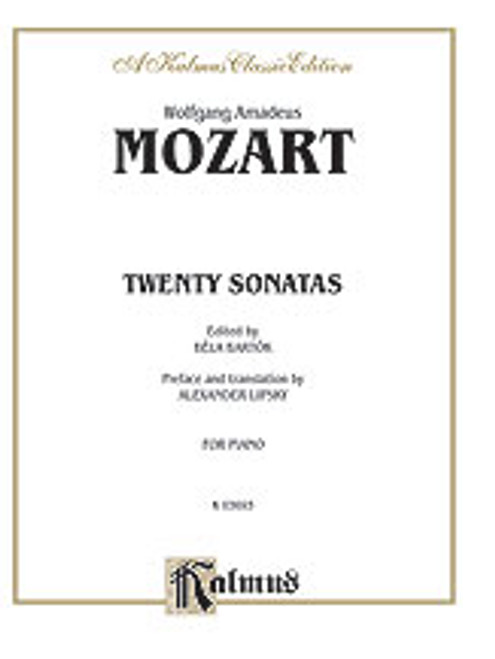 Mozart, Twenty Sonatas  [Alf:00-K03693]