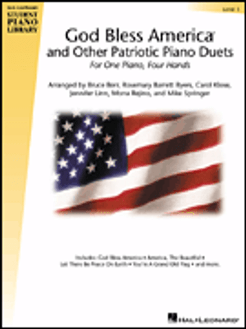 God Bless America and Other Patriotic Piano Duets - Level 3 [HL:296251]