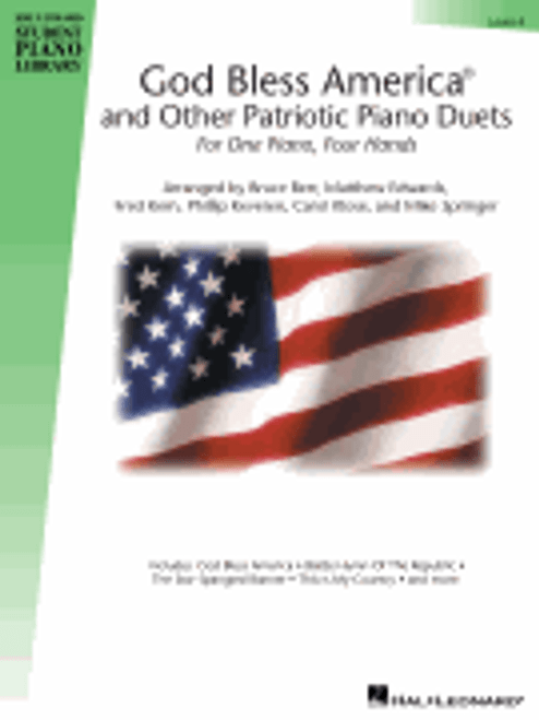 God Bless America and Other Patriotic Piano Duets - Level 4 [HL:296252]
