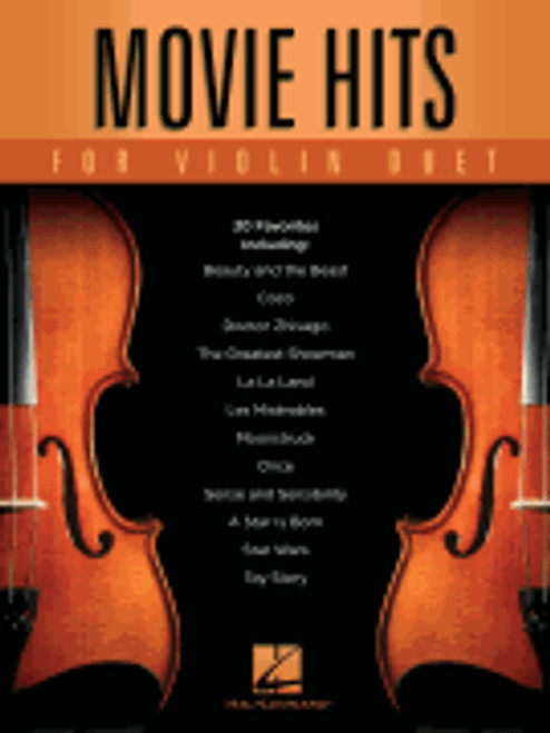Movie Hits for Violin Duet [HL:299580]