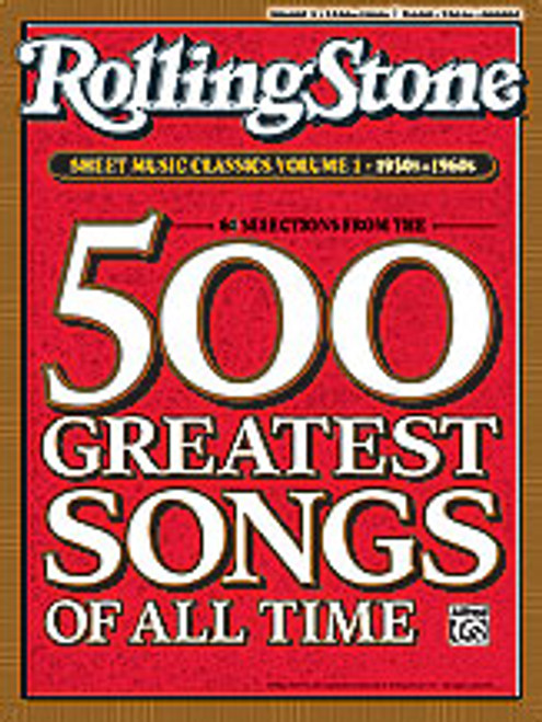 Rolling Stone Sheet Music Classics, Volume 1: 1950s-1960s [Alf:00-30200]