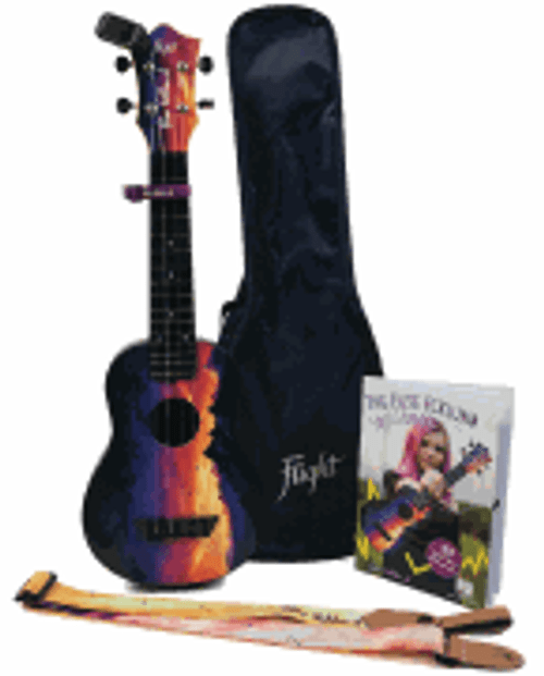 Elise Ecklund TUS-Sunset Travel Ukulele Bundle [HL:324390]