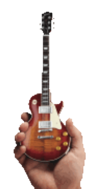 Gibson 1959 Les Paul Standard Cherry Sunburst Mini Guitar Replica [HL:328082]